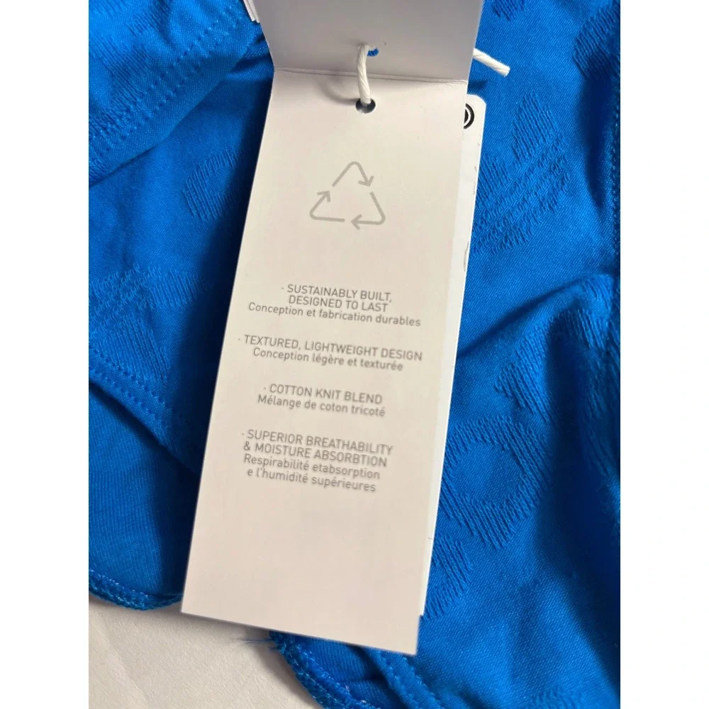 Adidas Woman's Terrot Hipster Panties Flex Cotton Blue Logo‎ Size 2XL XXL